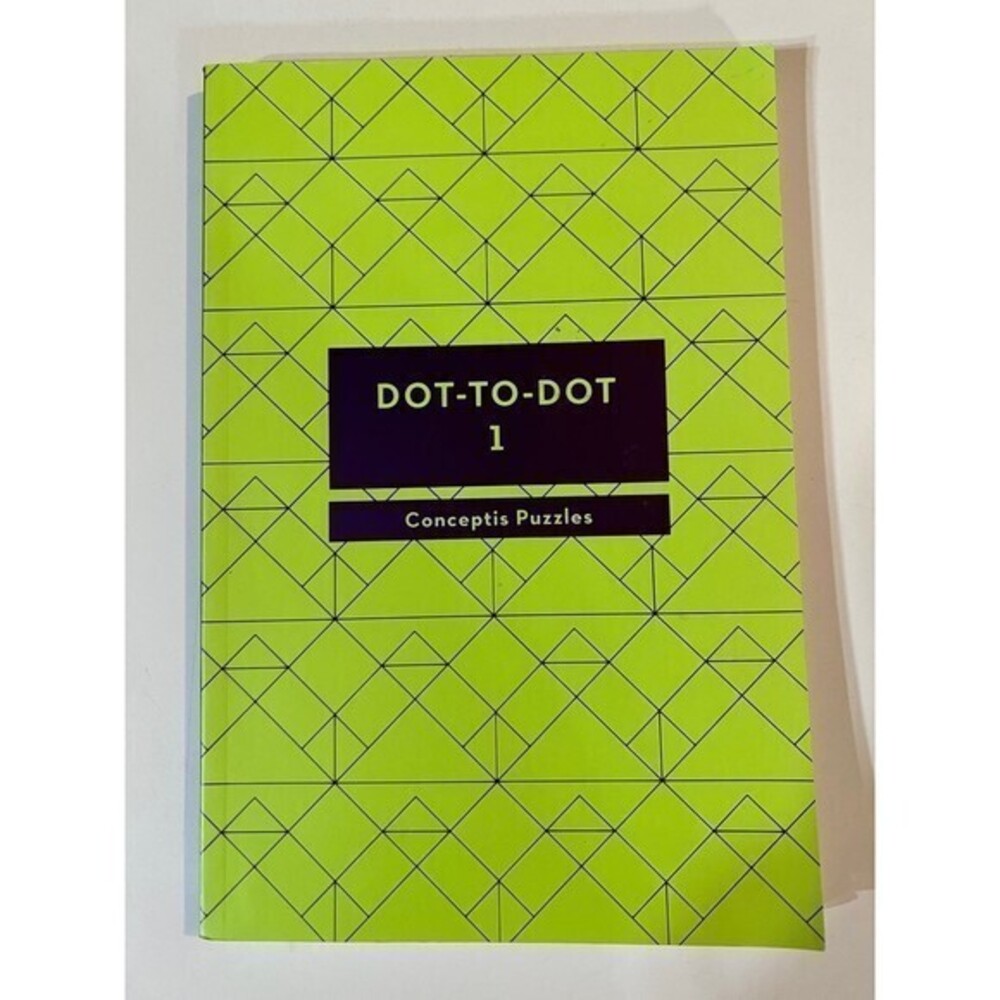 Dot-To-Dot 1 Conceptis Puzzles Ages 8 & Up​